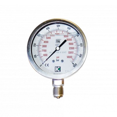 Pressure gauges 1000 bar