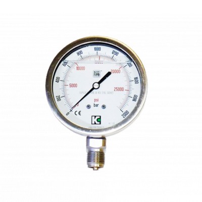 Pressure gauges 2000 bar
