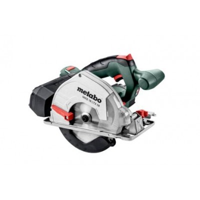 เครื่องเลื่อยวงเดือนตัดเหล็กไร้สาย 6.5 นิ้ว Metabo model :  MKS 18 LTX 58 (เครื่องพร้อมชุดแบต,แท่นชาร์จและกล่อง) 